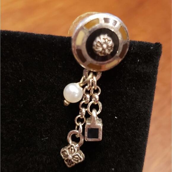 BRIGHTON dangle‎ jeweled earrings - Picture 2 of 4